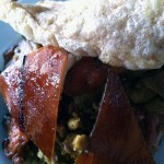 Crackling, skin, heaven -- call it what you like.