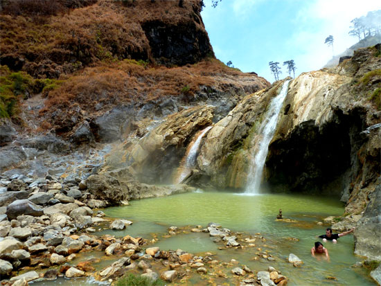 Hot spring distractions. Hot spring distractions.