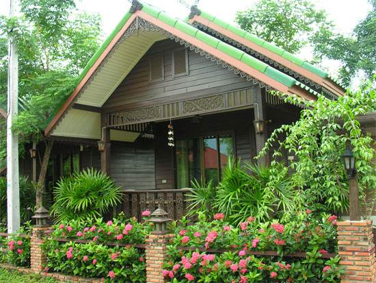 A cute garden cottage at Thai Thai. A cute garden cottage at Thai Thai.