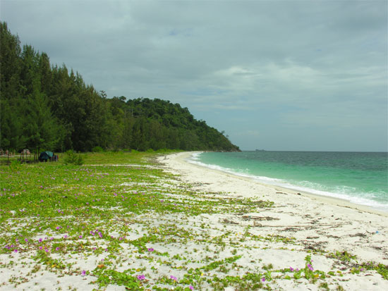 No beachside tailor shops on Ko Adang. No beachside tailor shops on Ko Adang.