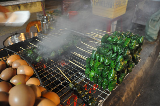 Mystery grilled throw-downs.