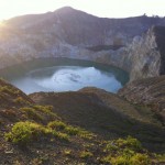 Swirling souls at Kelimutu.