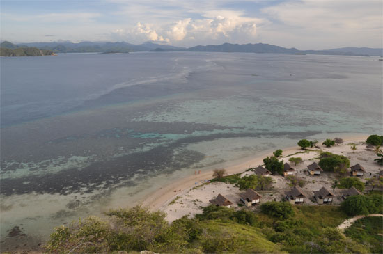 The house reef at Kanawa.