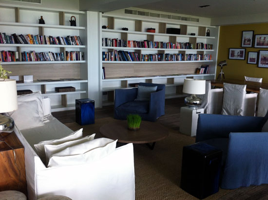 A library you could really spend time in. A library you could really spend time in.