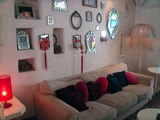 Make yourself at home at Cafe Bali.