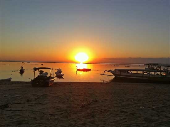 Sunset ho hum.