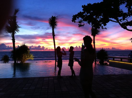Just another sunset at Potato Head
