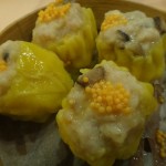 Siu Mai in a steamed basket will polish your chopstick skills as you try to get a hold on these yummy things!
