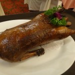 Crispy on the outside, juicy on the inside, this duck is perfect all over!