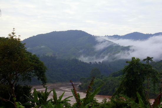 The Mekong winding its way into Xieng Kok The Mekong winding its way into Xieng Kok