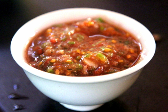 Jeow mak len - Lao tomato dip Jeow mak len - Lao tomato dip