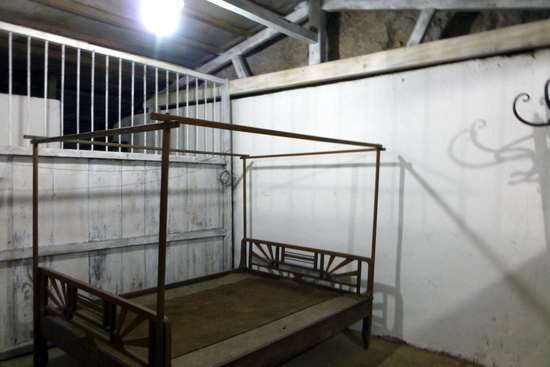 The bedroom of one of the Patet Lao leadership