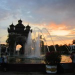 Patu Xay Fountain