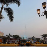 fountain view