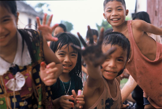 The kids of Pi Mai Lao. Class of 1999
