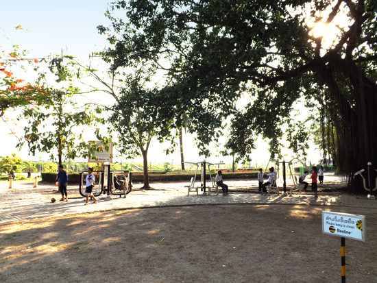 Have a work-out in the park, for free!