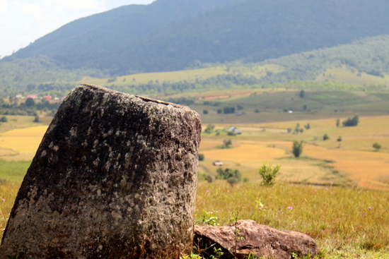 It's not just about seeing a bunch of stone jars. The scenery is great too.