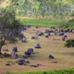 Jars on a plain. The Plain of Jars.
