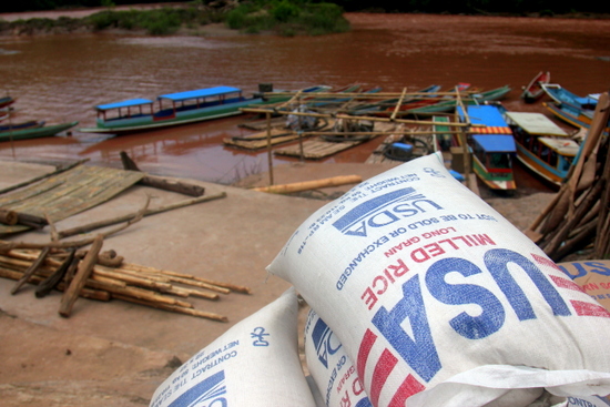 Even the United Nations World Food Program uses the rivers to transport goods.
