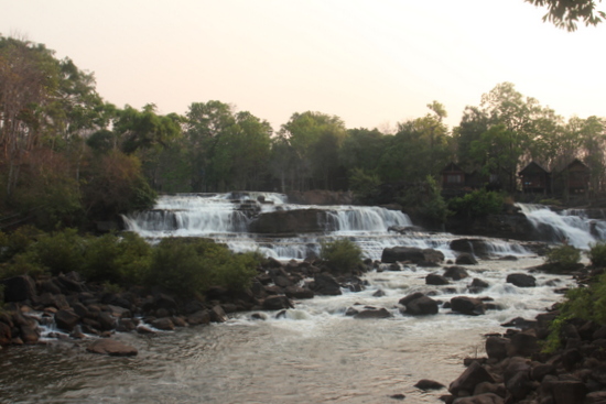Tad Hang is the waterfall most people will become familiar with during they stay in the area.