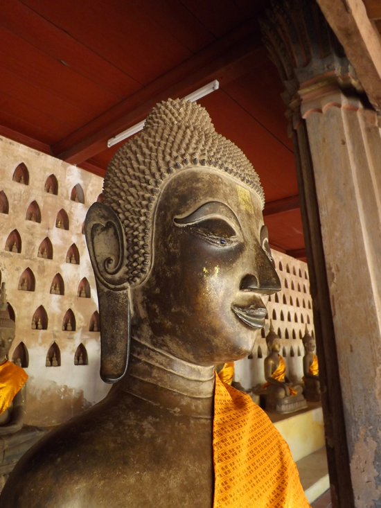 A Wat Sisaket statue. A Wat Sisaket statue.