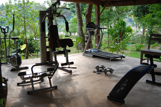 Le Bel Air is one of the few hotels in Luang Prabang with a fitness center.