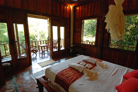 Superior Rooms are small and more rustic.