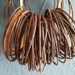These black Penan bracelets are worn to signify power and strength