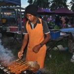 Nothing draws a crowd better than the aroma of food.