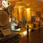 The band plays on in the Heritage Museum.
