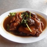 Pig trotters, Penang-style.