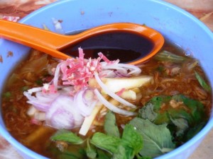 Penang Laksa, also known as Asam Laksa