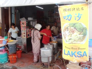 The Joo Hooi Cafe, famous for its Laksa