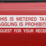 Despite what the sticker says, you will have to haggle for your Penang taxi