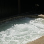Nothing beats the old private jacuzzi!