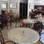The cafe can get busy over lunchtimes, but is a relaxing place to while away an afternoon.