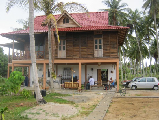 The enviable main house.