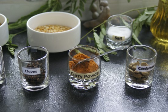 Ayurvedic magic spices.