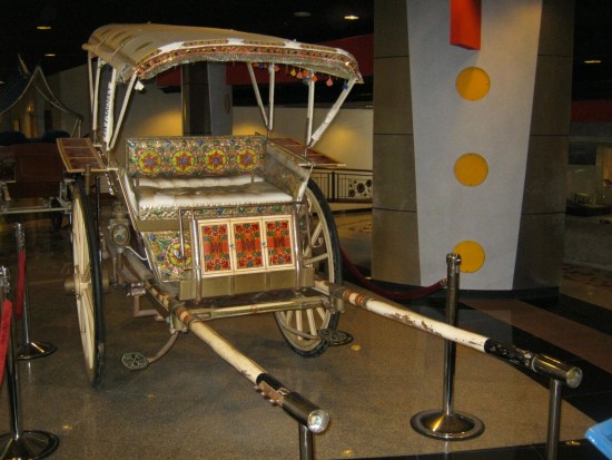 The golden chariot awaits.