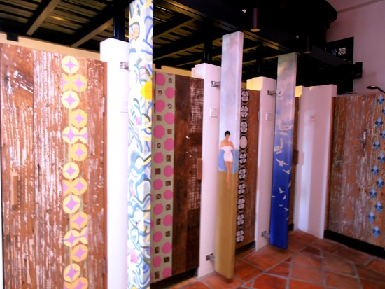 Art-gallery-cum-shower-room.