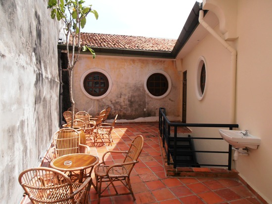 Every hostel should have a good terrace, and this one is perfect for a spot of sunbathing and evening drinking.