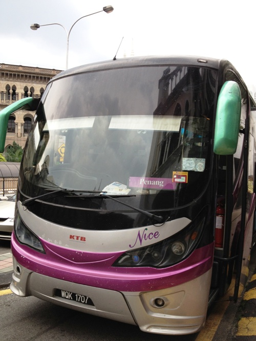 The Nice Coach boasts airline-style service, complete with snacks and individual TV screens.