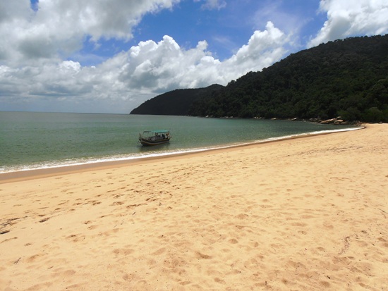 Turtle Beach: one of Penang's most picturesque spots.