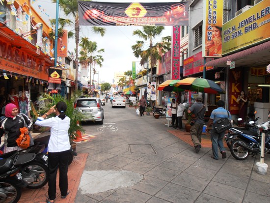 Little India is alive with sights and smells, and banging Bollywood music.