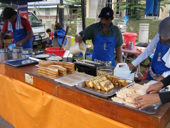 There's no shortage of sweets at the Ramadan Bazaars.