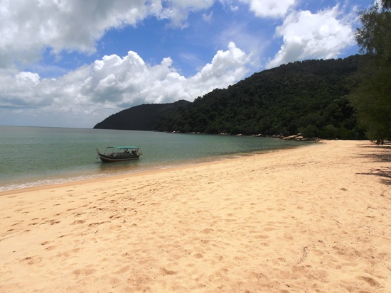 Penang's beaches may not be the best in the region, but Turtle Beach in the National Park ain't half bad.