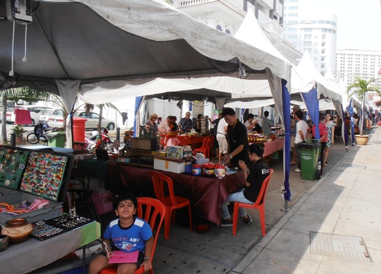Little Penang Street Market brings together handicrafts from across Penang's different cultures.