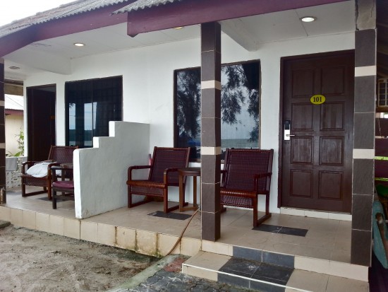 The beachfront, literally at your doorstep.