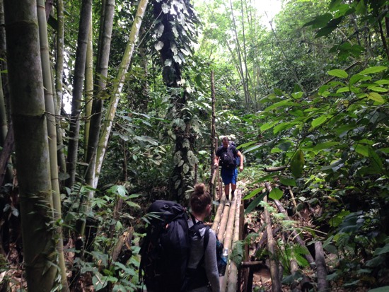 Making our way to Lupa Masa.