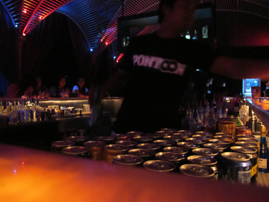 The bar at Pontoon is always bumpin'